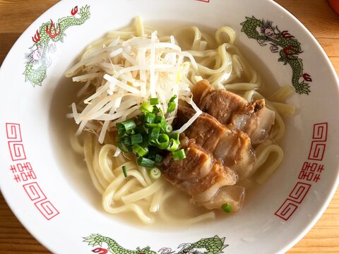 沖縄の味！☆お家の沖縄そば風〜